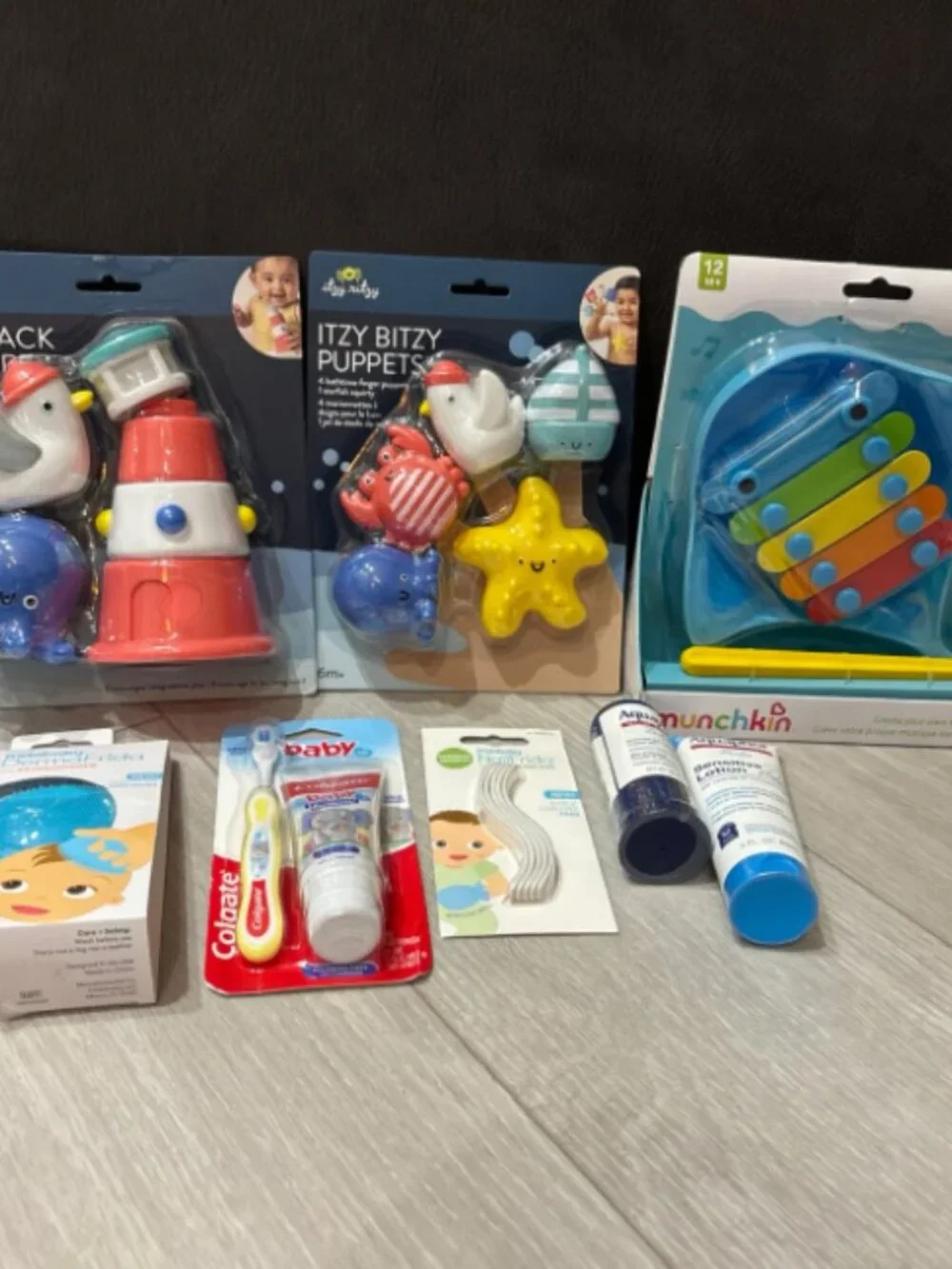 Baby bath bundle of 8